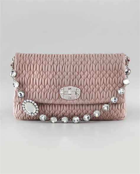 miu miu new pink fluffy clutch|pink MIU MIU Women Clutch bags .